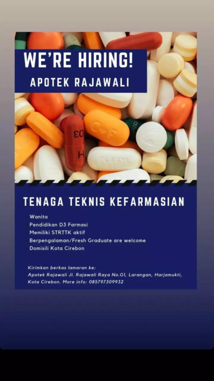 Lowongan Apotek Rajawali