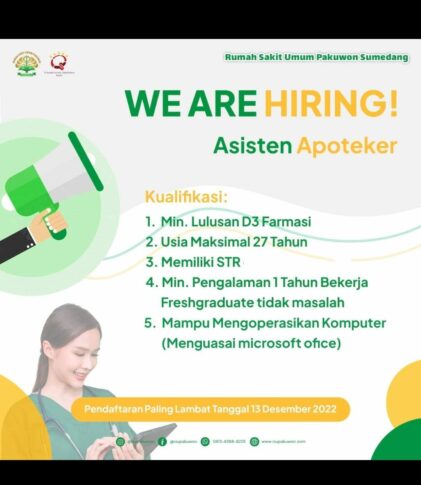 Lowongan RSU Pakuwon Sumedang