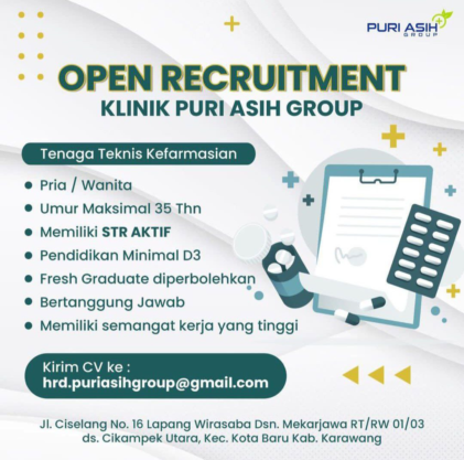 Lowongan Klinik Puri Asih Group