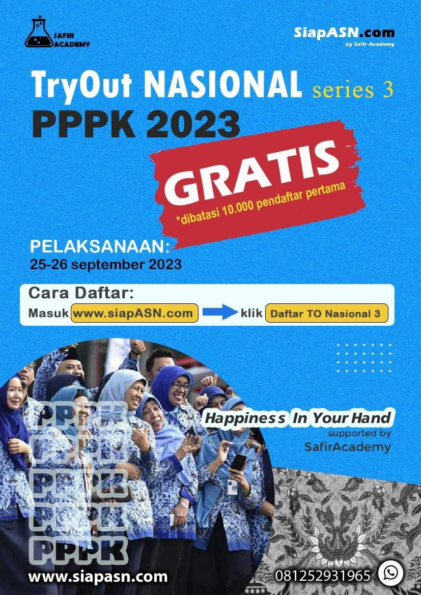 Try Out Nasional PPPK 2023
